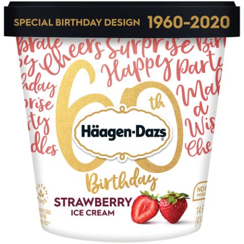 Haagen Dazs Strawberry Pint