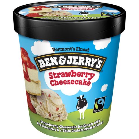 Ben & Jerry's Strawberry Cheesecake