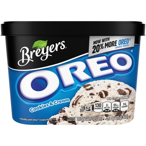 Breyers Oreo ice cream
